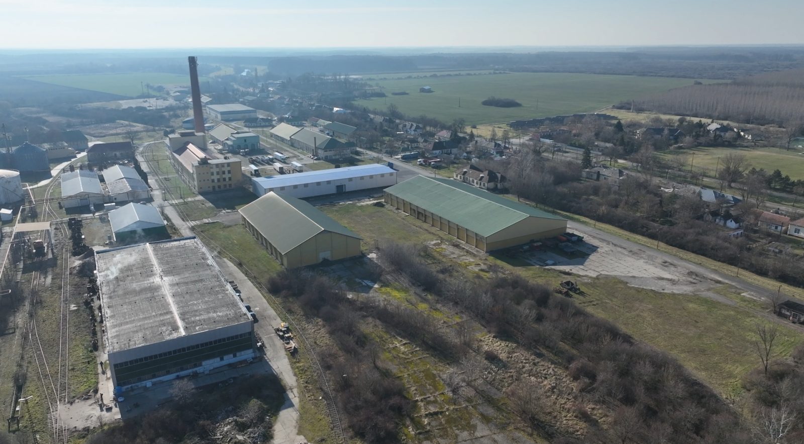 Sarkadi agráripari telephely – 35,8 ha, olajüzemmel - 2