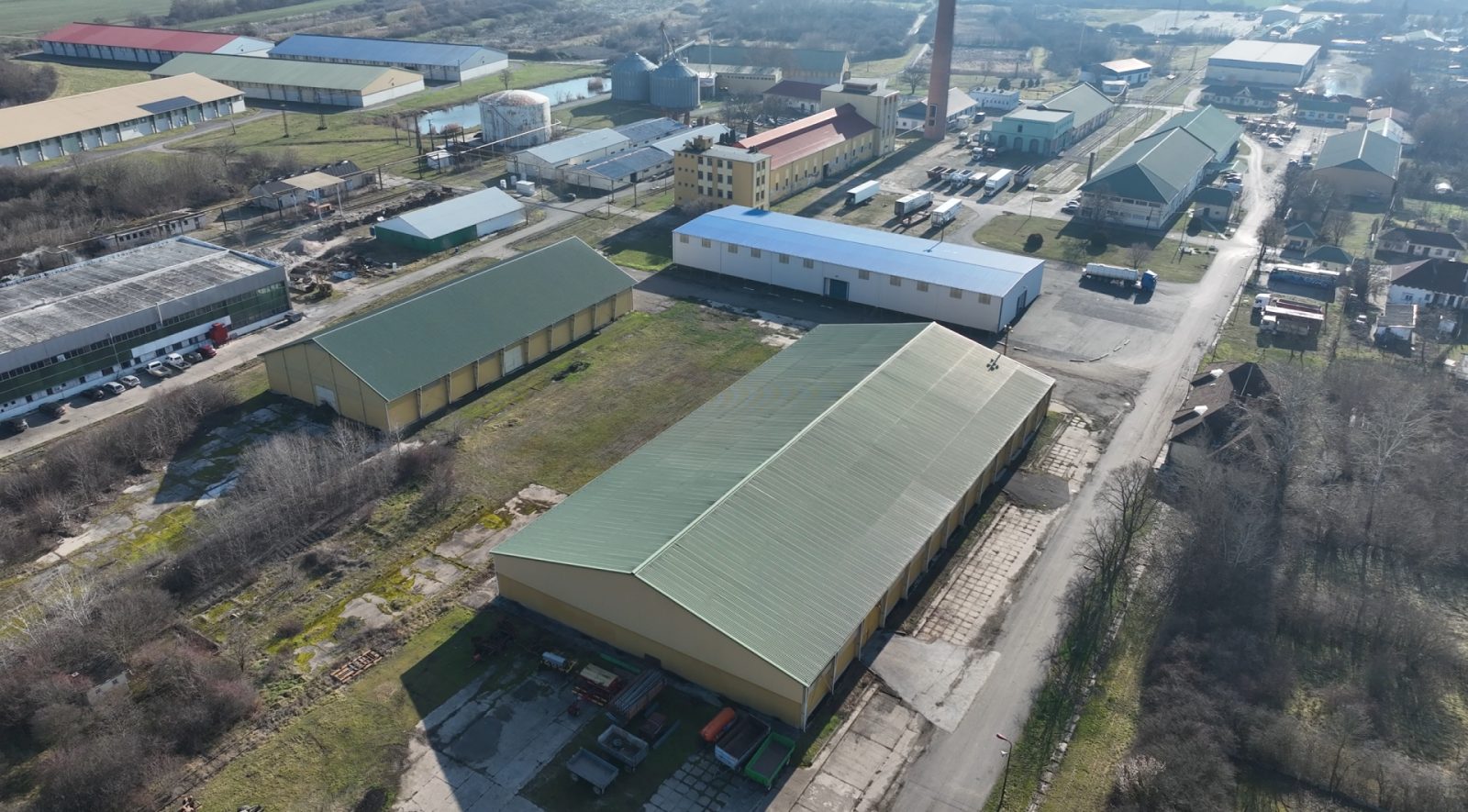 Sarkadi agráripari telephely – 35,8 ha, olajüzemmel - 3