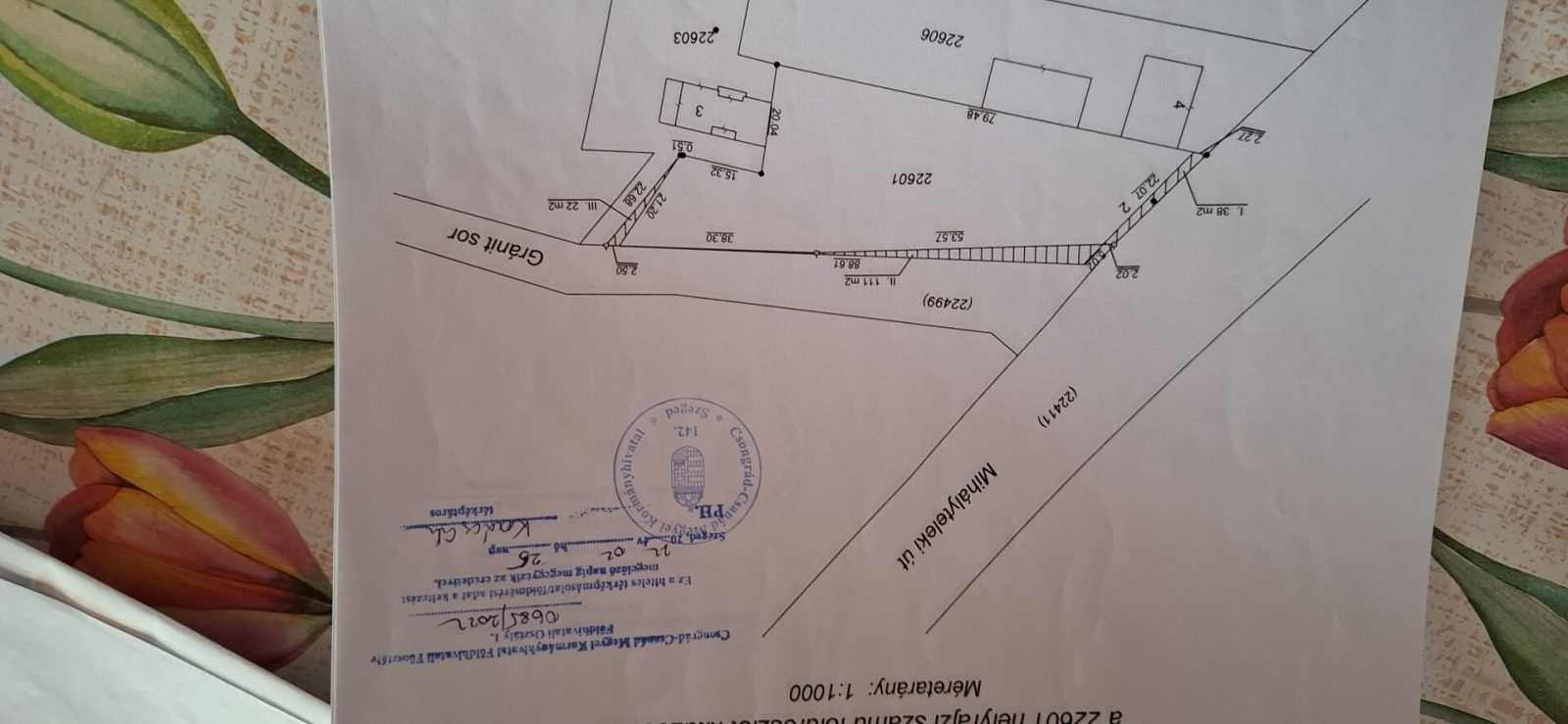 Szeged-Szentmihály frekventált részén fő úttól 100 méterre  építési telek eladó. - 3